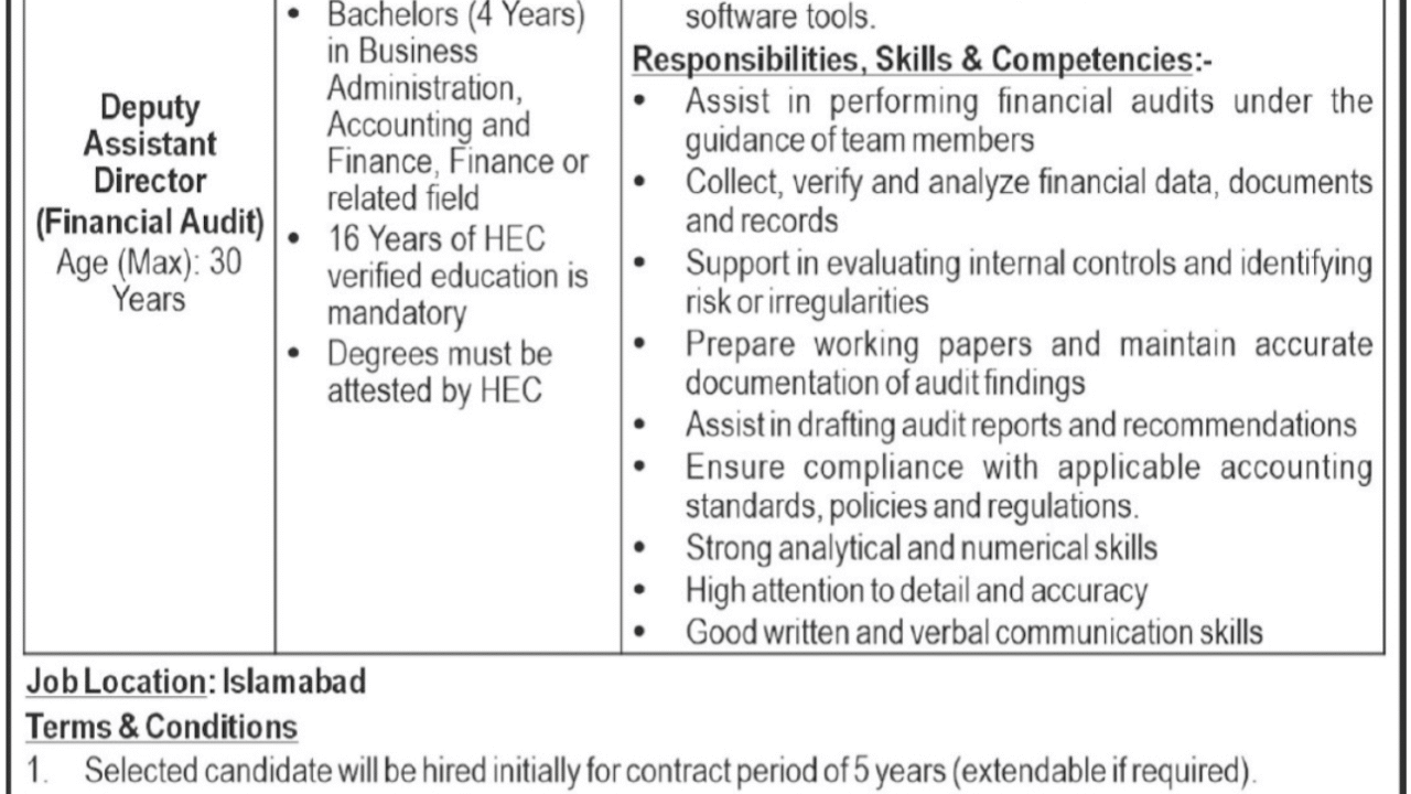 Competition Commission of Pakistan Jobs 2025 | Legal Consultant Vacancy in Islamabad