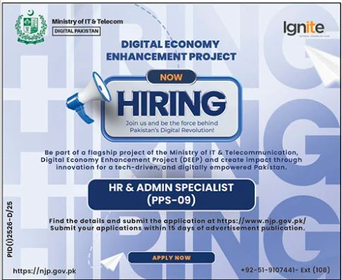 Ministry of Information Technology & Telecommunication (MOIT) Jobs 2025 – Apply Online