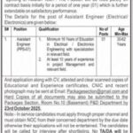 Planning and Development Department Quetta Jobs 2025 – Apply Now for Assistant Engineer Positions