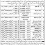 Prison Department Quetta Jobs 2025 – Walk-in Interviews for Multiple Posts Date Posted / Updated: 09 October 2025 Organization: Prison Department Balochistan Category / Sector: Government (Walk-in Interviews) Newspaper: Daily Jang Education Required: Matric | Intermediate | Bachelor Location: Samungli Road, Quetta, Balochistan, Pakistan Industry: Human Resource Jobs Job Type: Full Time Expected Last Date: 16 October 2025 (or as per paper ad) Overview The Prison Department Balochistan has announced multiple job opportunities for qualified candidates in Quetta, as advertised in the daily Jang Newspaper on 9 October 2025. These vacancies are open for individuals with educational backgrounds ranging from Matric to Bachelor’s level, offering a great chance to join a respected government institution dedicated to law enforcement and rehabilitation services. The department is conducting walk-in interviews, providing candidates a fast-track opportunity to secure employment in various administrative, medical, and instructional positions. Available Job Positions The Prison Department Quetta is seeking applications for the following positions at its Samungli Road facility: Clerk Handles office documentation, data entry, and administrative support tasks. Must be computer literate and organized. Dispenser Responsible for preparing and dispensing medicines to patients within the facility. Requires basic medical knowledge and certification. X-Ray Technician Operates radiology equipment and assists in diagnostic imaging procedures. Must have experience in medical imaging and handling X-ray machinery. Computer Instructor Provides computer literacy training to staff and inmates. Should possess proficiency in MS Office, hardware basics, and teaching skills. Compounder Assists medical staff in preparing prescribed medicines and maintaining medical records. Prior experience in a healthcare setting is preferred. Midwife / Lady Health Visitor (LHV) Provides maternal healthcare services and counseling. Must hold a recognized LHV or midwifery diploma. Matron Oversees female staff and inmates’ welfare and discipline within the facility. Requires good management and interpersonal skills. Warder / Drill Instructor Responsible for maintaining discipline and security inside the prison. Must be physically fit and capable of performing security duties. Mualim-ul-Quran Teaches Quranic education and Islamic studies. Candidates with strong religious education background will be preferred. GV Teacher / General Teacher Provides basic education and skill training to inmates. Requires good teaching and communication skills. X-Ray Assistant Supports the X-ray technician in diagnostic procedures and patient preparation. Educational Qualifications Applicants should possess one of the following educational levels: Matriculation (10th Grade) Intermediate (12th Grade) Bachelor’s Degree Candidates with higher qualifications or relevant experience will be given preference during the interview process. Key Skills and Attributes Strong interpersonal and communication skills Professional discipline and responsibility Basic computer literacy for administrative roles Healthcare or technical knowledge for medical positions Commitment to public service and institutional integrity Walk-In Interview Details These positions are being filled through walk-in interviews, allowing candidates to present themselves directly before the selection committee. Interview Instructions: Bring original educational and experience certificates along with photocopies. Carry your CNIC, domicile certificate, and recent passport-sized photographs. Appear at the Prison Department Office, Samungli Road, Quetta on or before 16 October 2025. Latecomers or incomplete applications will not be entertained. All applicants are encouraged to arrive early and ensure all documents are complete to avoid disqualification. About the Prison Department Balochistan The Prison Department Balochistan operates under the Government of Balochistan, responsible for the management, security, and rehabilitation of inmates across the province. The department focuses on maintaining law and order within correctional facilities and providing vocational, educational, and health services to prisoners for their reformation. Joining the department not only ensures job security but also offers an opportunity to contribute positively to society by supporting law enforcement and community rehabilitation efforts. Important Notes Selection will be made purely on merit based on qualifications and interview performance. No TA/DA (travel allowance) will be provided for attending the interview. The department reserves the right to increase or decrease the number of positions or cancel recruitment at any stage without notice. Preference may be given to candidates with relevant experience in government or health institutions. Conclusion The Prison Department Quetta Jobs 2025 offer a promising opportunity for both male and female candidates to serve in key administrative, instructional, and healthcare roles. If you meet the eligibility criteria and aspire to join a reputable government institution in Balochistan, attend the walk-in interview before 16 October 2025. Take the first step toward a rewarding public service career by joining the Prison Department Balochistan today. Keywords: Prison Department Quetta Jobs 2025, Government Jobs in Balochistan, Jang Newspaper Jobs, Walk-in Interviews Quetta, Samungli Road Jobs, Human Resource Jobs 2025, Prison Department Vacancies, Latest Jobs in Quetta