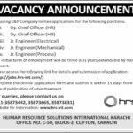 Latest Human Resource Solutions International (HRSI) Jobs 2025 – Apply Online for Management & Engineering Vacancies in Karachi