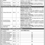 Khyber Medical University (KMU) Peshawar Jobs 2025 – Latest Faculty Vacancies Announced