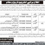 Planning and Development Department Jobs 2025 – Walk-in Interviews for Chowkidar, Sweeper & Driver | Quetta Latest Government Jobs
