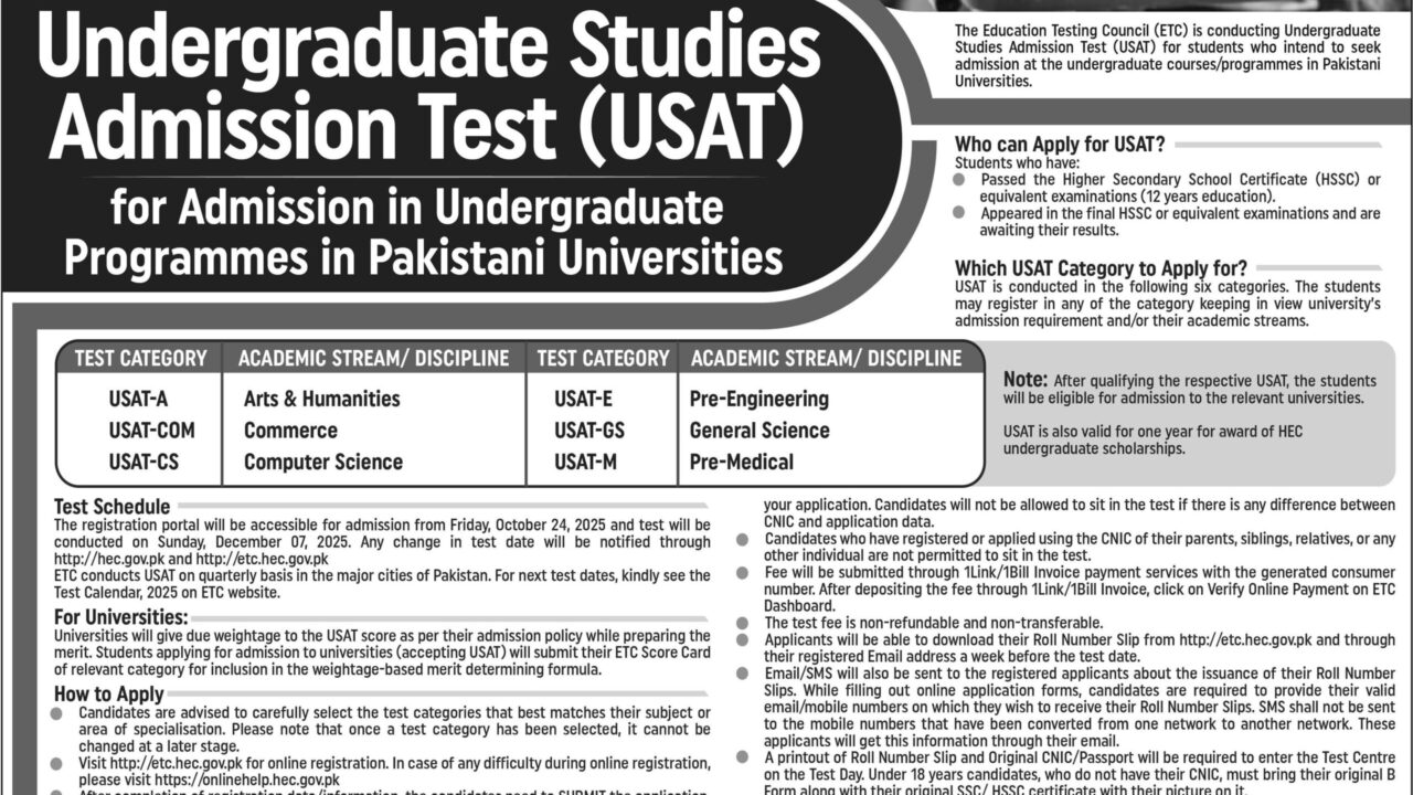 Latest HEC Islamabad Jobs 2025 – Apply Online for Management Posts | Higher Education Commission Pakistan