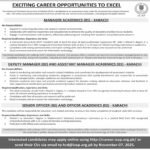 ICAP Karachi Jobs 2025 – Manager & Academic Staff Vacancies | Apply Online