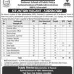 National School of Public Policy (NSPP) Jobs 2025 – Apply Online for Multiple Management Vacancies in Islamabad
