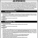 Ministry of Planning Development and Special Initiative Islamabad Jobs 2025 – Apply Online