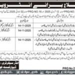 Irrigation Department Quetta Jobs 2025 – Apply Now for Multiple Government Vacancies