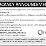 Latest HRSI Karachi Jobs 2025 – Accountant Position Announced