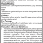 Latest WAPDA Jobs 2025 – Chief Executive Officer (CEO) Vacancy in Lahore