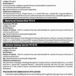 Ministry of Planning, Development & Special Initiative Jobs 2025 – Apply for PhD-Level Specialist Positions