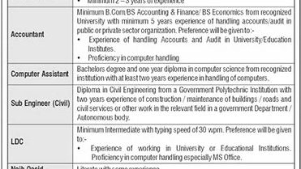 NUML Islamabad Jobs 2025 – Latest Vacancies at National University of Modern Languages (H-9 Campus)