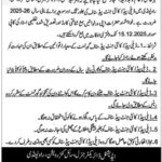 Soil Conservation Department Rawalpindi Jobs 2025 – Multiple Vacancies Announced