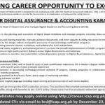 ICAP Karachi Jobs 2025 – Manager Accounting & Manager Digital Assurance Vacancies