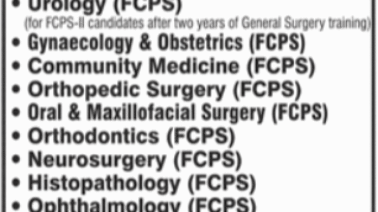 Sharif Post Graduate Medical Institute (SPGMI) Lahore – Latest Postgraduate Trainee Jobs 2025