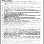 Government Medical Technician Jobs in Faisalabad – Specialized Healthcare & Medical Education Department 2025