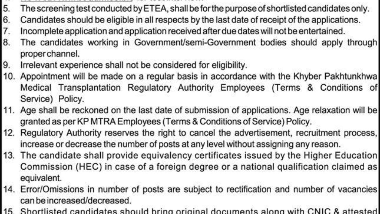 KPMTRA Management Jobs 2026 in Peshawar – Assistant Director Vacancies