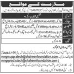 Shaheen Foundation PAF Jobs 2026 in Rawalpindi – Government Management & Technical Vacancies