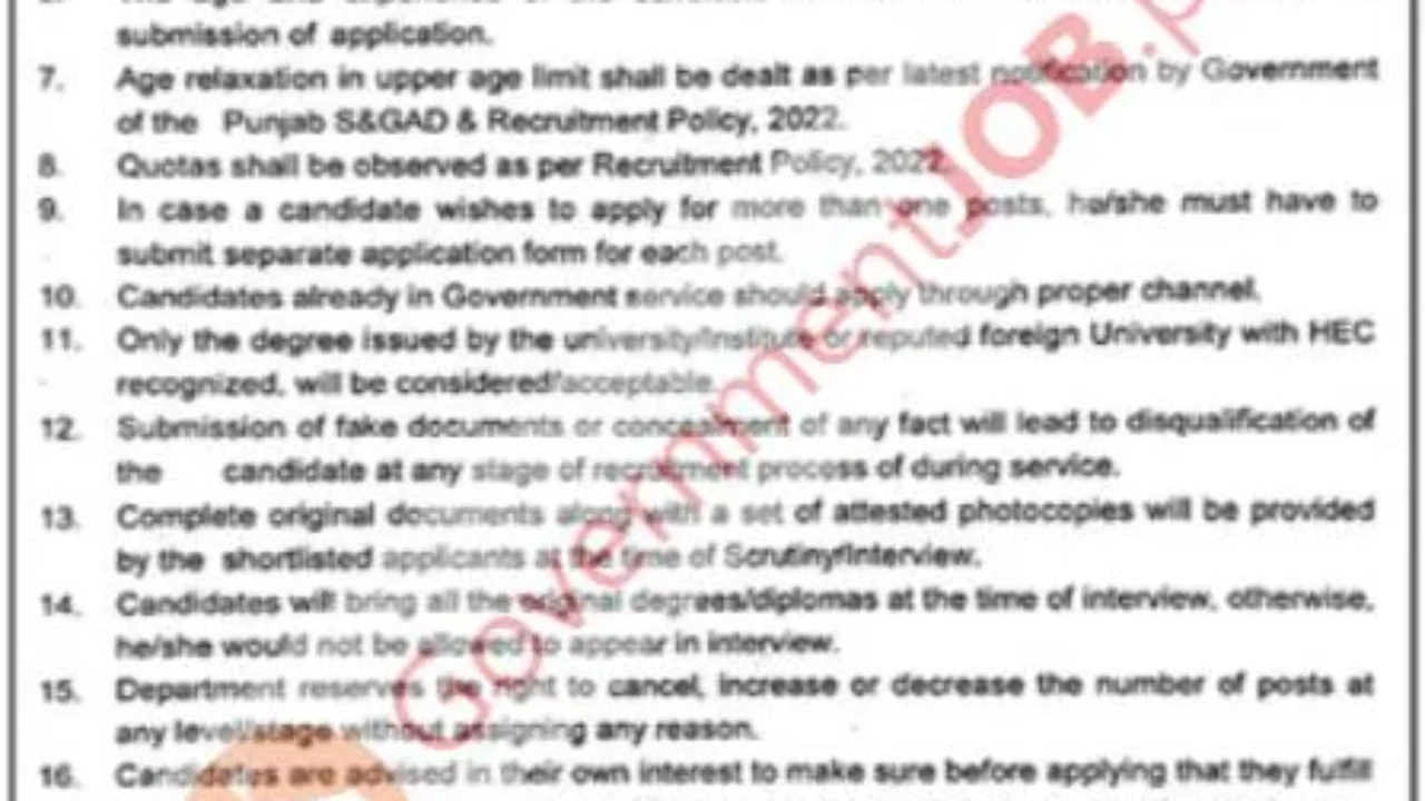 Children’s Hospital Lahore Jobs 2026 – NTS Contract Jobs (Apply Online)